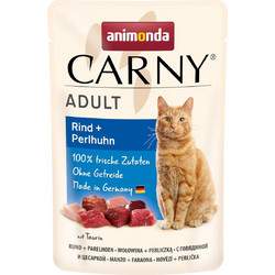 Animonda Carny Adult with Beef & Guinea Fowl 85gr