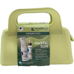 Mastic Spa Sunscreen Lotion SPF30 80ml + Hair Sunscreen Serum SPF10 100ml