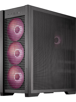 Asus TUF Gaming GT302 Black Gaming Midi Tower Κουτί Υπολογιστή RGB με Πλαϊνό Παράθυρο