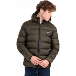 Ice Tech Ανδρικό Μπουφάν Χειμωνιάτικο Puffer Χακί V323