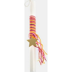 Make-A-Wish Χειροποίητη Λαμπάδα Boho Star 14-0043