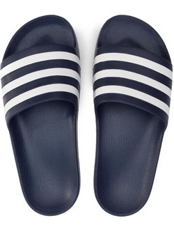 Adidas Adilette Ανδρικές Παντόφλες Καλοκαιρινές Κολυμβητηρίου Navy Μπλε F35542
