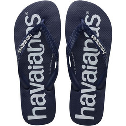Havaianas Top Logomania Ανδρικές Σαγιονάρες Αντιολισθητικές Navy Μπλε 4144264-0555