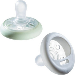 Tommee Tippee Closer To Nature Like Breast Ορθοδοντικές Πιπίλες Σιλικόνης 6-18m Γκρι 2τμχ