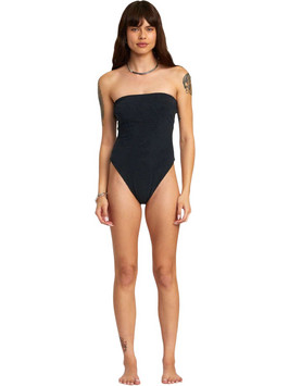 RVCA Ολόσωμο Μαγιό Strapless Μαύρο AVJX100146