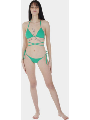 Gsecret Bikini Set Τριγωνάκι Brazil Πράσινο LS23007-28365