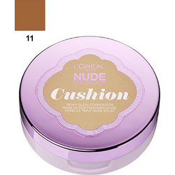 L'Oreal Paris Nude Magique Cushion 11 Golden Amber Compact Foundation SPF29 14.6gr