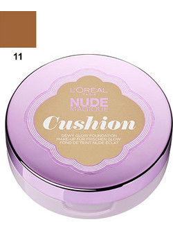 L'Oreal Paris Nude Magique Cushion 11 Golden Amber Compact Foundation SPF29 14.6gr