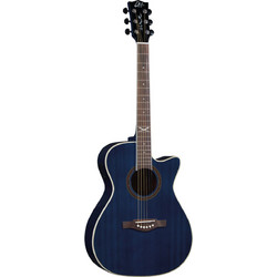 Eko Guitars NXT A100CE See Through Blue