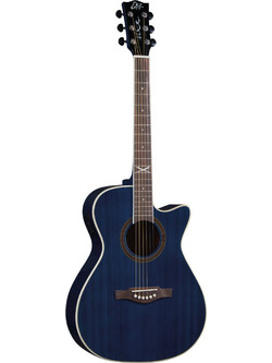 Eko Guitars NXT A100CE See Through Blue