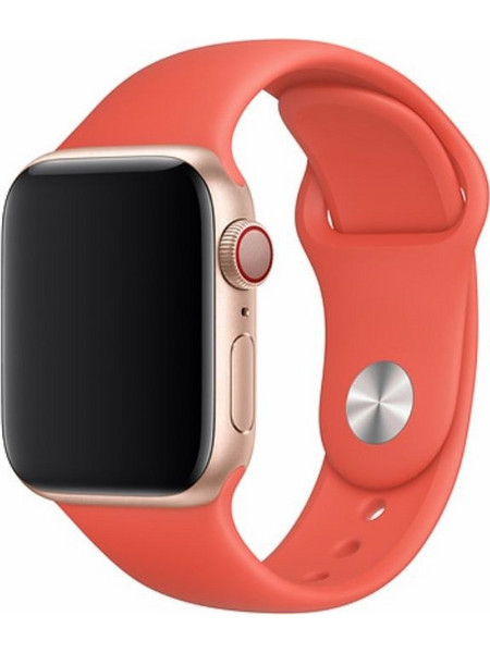 Devia Deluxe Sport Λουράκι Σιλικόνης Nectarine (Apple Watch 38 / 40 / 41mm)