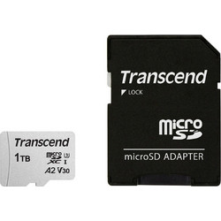 Transcend microSDXC 1TB Class 10 U3 V30 A2 UHS-I 100MB/s