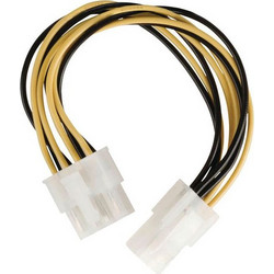 Nedis CCGP74410VA015 Καλώδιο Τροφοδοσίας 8-Pin EPS Male to 4-Pin EPS Female 0.15m Multicolor