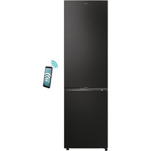 Candy CNCQ4T620EB Ψυγειοκαταψύκτης 409lt Full No Frost Υ205xΠ66.7xΒ59.5cm Μαύρος