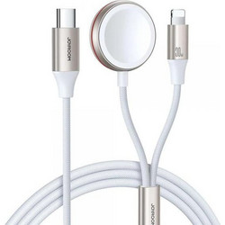 Joyroom S-IW012 2in1 Φορτιστής Smartwatch για Apple Watch Series 2-8 / SE / Ultra