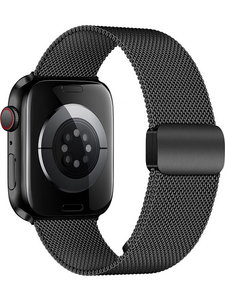 Hoco Watchband WA26 Λουράκι Μεταλλικό Black (Apple Watch 38 / 40 / 41mm)