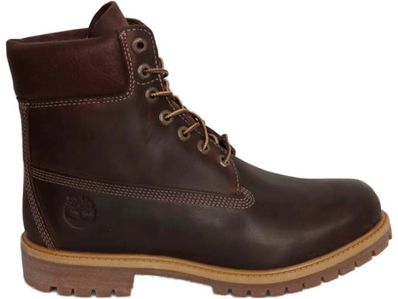 Timberland Premium 6 Ανδρικά Αρβυλάκια Δερμάτινα Καφέ TB127097214