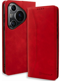 Bodycell Pu Leather Book Red (Huawei Pura 70)