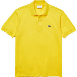 Lacoste Ανδρική Μπλούζα Polo Κοντομάνικη Κίτρινη 3L1212-HLL