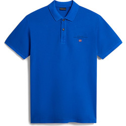 Napapijri Elbas Ανδρική Αθλητική Μπλούζα Polo Royal Blue NP0A4GDL-B2L