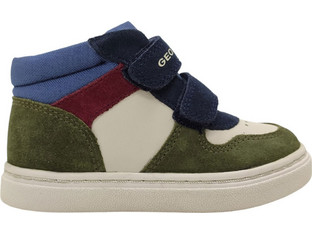 Geox Nashik Παιδικά Sneakers Μποτάκια Πολύχρωμα B465NA02285C0082