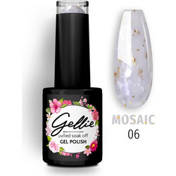 Gellie Mosaic 06 Ημιμόνιμο Βερνίκι Νυχιών