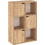 Pakoworld Bookel Βιβλιοθήκη 59.5x27.5x89cm 184-000102