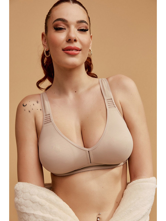 Helen Σουτιέν Minimizer χωρίς Μπανέλα Μπεζ 9565