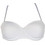 Cotonella Σουτιέν Strapless με Αφαιρούμενη Ενίσχυση με Μπανέλα Λευκό CD003