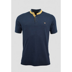 Side Effect Ανδρική Μπλούζα Polo Κοντομάνικη Navy Μπλε 1505-02