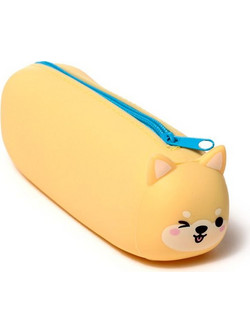 Puckator Adoramals Shiba Inu Κασετίνα Βαρελάκι Πορτοκαλί PCASE75