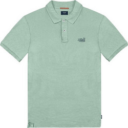 Double Ανδρική Μπλούζα Polo Κοντομάνικη Πράσινο Mint GS-32S