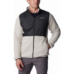 Columbia Basin Butte Ανδρική Ζακέτα Fleece με Φερμουάρ Μπεζ 2101761-278