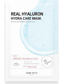 Some By Mi Real Hyaluron Hydra Sheet Μάσκα Προσώπου για Ενυδάτωση με Αλόη 1τμχ