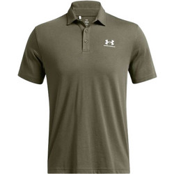 Under Armour Icon Ανδρική Αθλητική Μπλούζα Polo Χακί 1386608-390