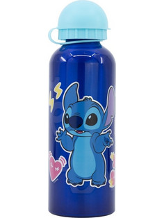 Kids Licensing Stitch Palms Παιδικό Παγούρι Θερμός Ανοξείδωτο Μπλε 530ml