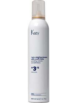 Kezy Volumizing Soft Αφρός Μαλλιών για Όγκο Δυνατό Κράτημα 300ml
