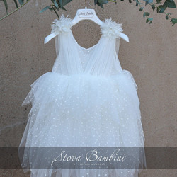 Stova Bambini Βαπτιστικό Φόρεμα 2τμχ SS24G31