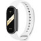 Mijobs Solid Λουράκι Σιλικόνης White (Xiaomi Mi Band 8)