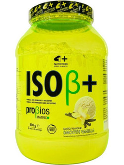 4+ Nutrition ISOβ+ Smooth Vanilla Πρωτεΐνη Ορού Γάλακτος 900gr