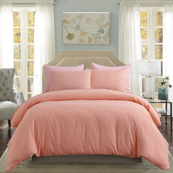 MayHome Σετ Σεντόνια King Size Βαμβακερά με Λάστιχο 180x200+30 2020648170-1 Σομόν