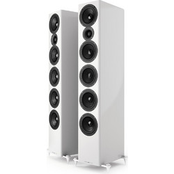 Acoustic Energy 520 Ζεύγος Ηχείων Hi-Fi Δαπέδου 300W 3 Δρόμων Gloss White