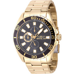 Invicta Pro Diver Ανδρικό Ρολόι με Χρυσό Μεταλλικό Μπρασελέ 47578