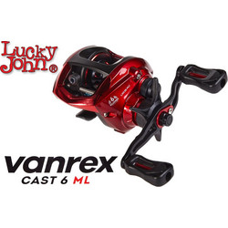 Lucky John Vanrex Cast 6 ML 3000 Μηχανισμός Ψαρέματος για Baitcasting