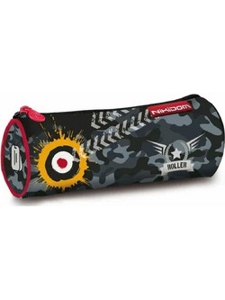 Nikidom Roller Gamer Κασετίνα Βαρελάκι Μαύρη V3401579