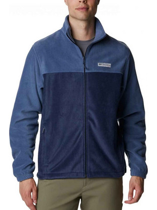 Columbia Steens Mountain 2.0 Collegiate Ανδρική Ζακέτα Fleece με Φερμουάρ Navy Μπλε WM3220-479