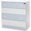Lorelli New Βρεφική Συρταριέρα Λευκή Γαλάζια 81x50x86cm 10170070039A
