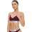 DKNY Μπουστάκι Push Up χωρίς Μπανέλα Μπορντό DK4518-I224Y