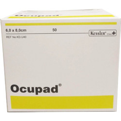 Kessler Ocupad Οφθαλμικά Επιθέματα Λευκά 80x60mm 50τμχ