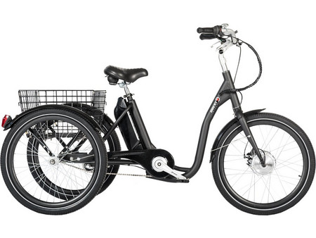 Orient Bikes 100078 Ηλεκτρικό Ποδήλατο Τρίκυκλο 24" 250W με 7 Ταχύτητες και Δισκόφρενα Μαύρο